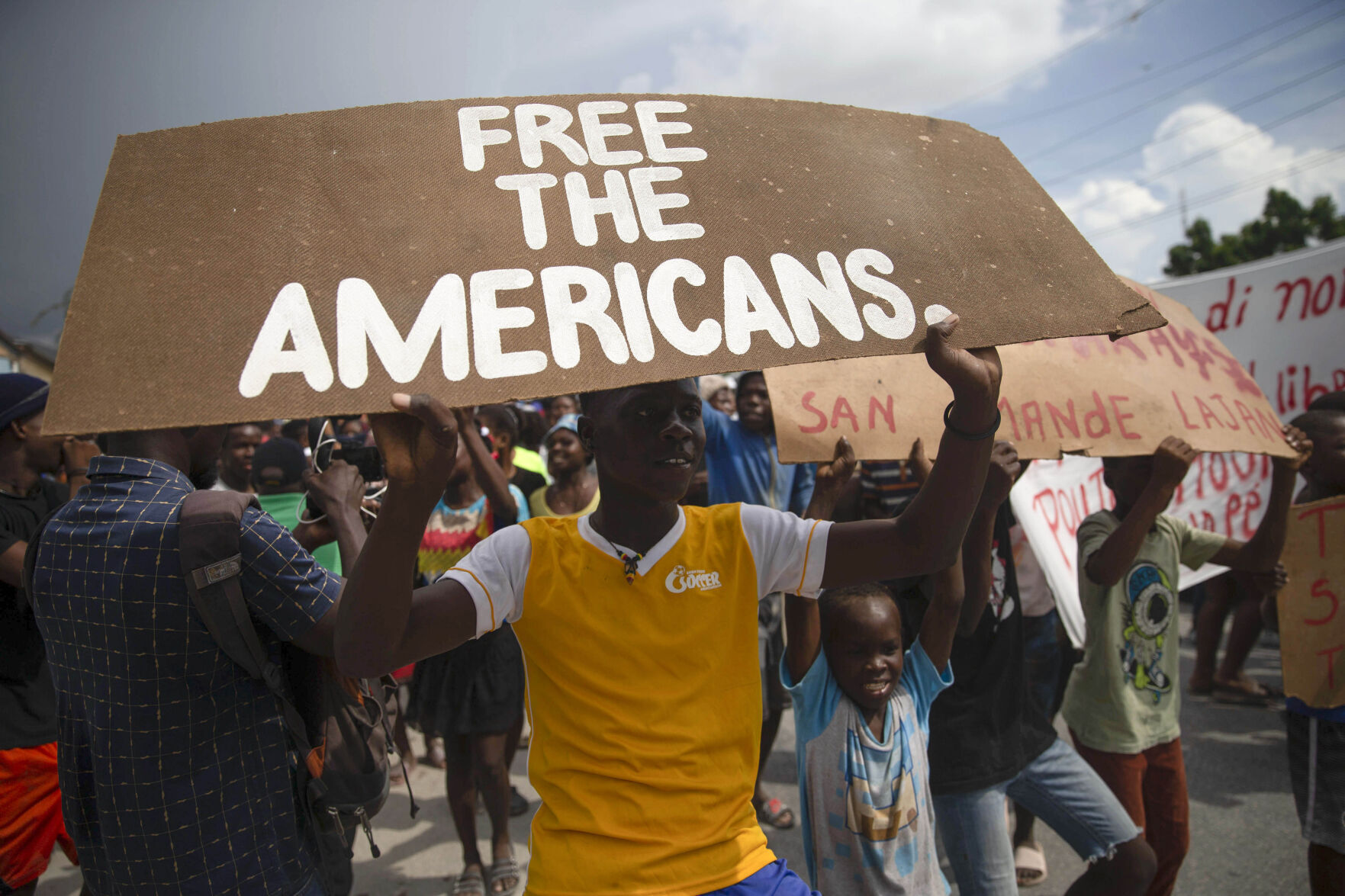 APTOPIX Haiti US Kidnapped Missionaries